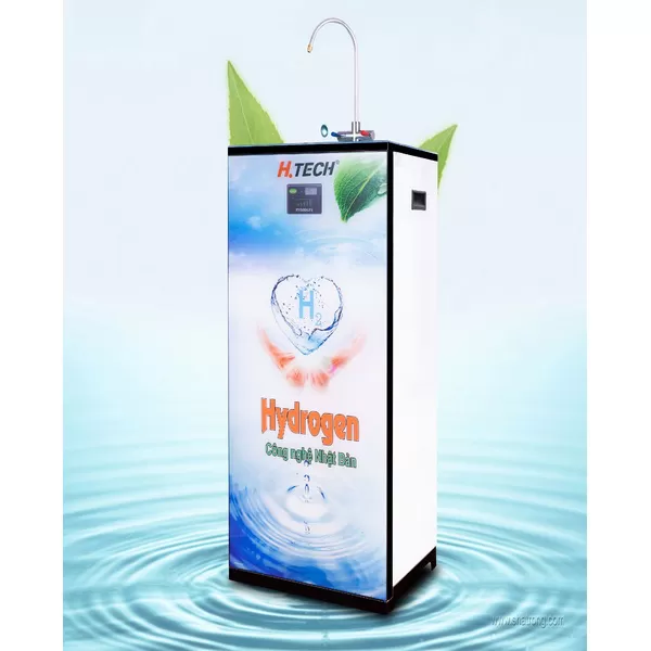 Máy lọc nước Htech hydrogen RO 916H ( Tủ Kính 3D )