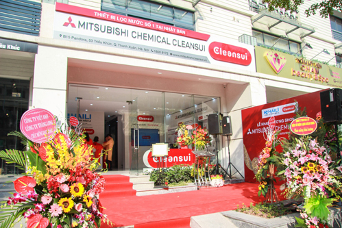 Mitsubishi Cleansui khai trương showroom tại Hà Nội - Máy lọc nước Lý Hải